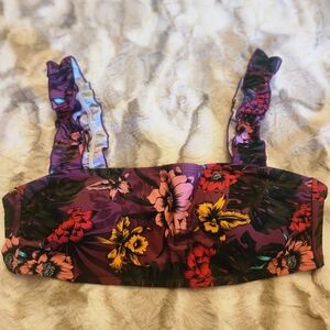 No Boundaries Purple and Red Bikini Swimwear